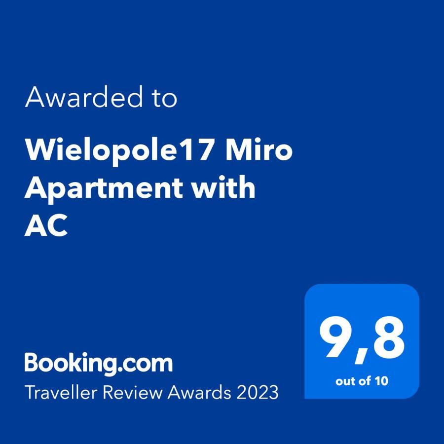 Wielopole17 Miro Apartment With Ac Krakow Dış mekan fotoğraf
